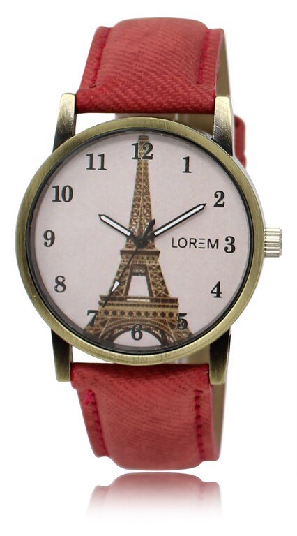 LOREM New Leather Strap Analogue Watch For Women